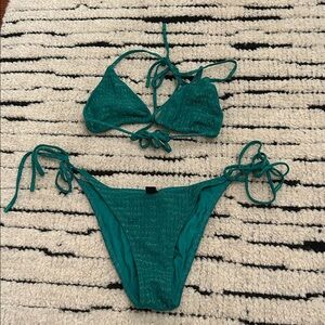 Triangl Swimwear Emerald Bikini Set